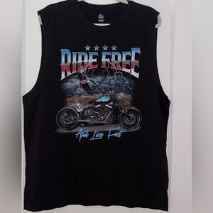 Way to Celebrate Ride Free And Live Fast Men's Tank Top
